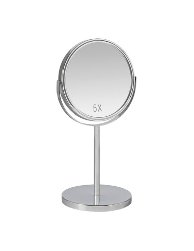 Espejo pie cromado x5au