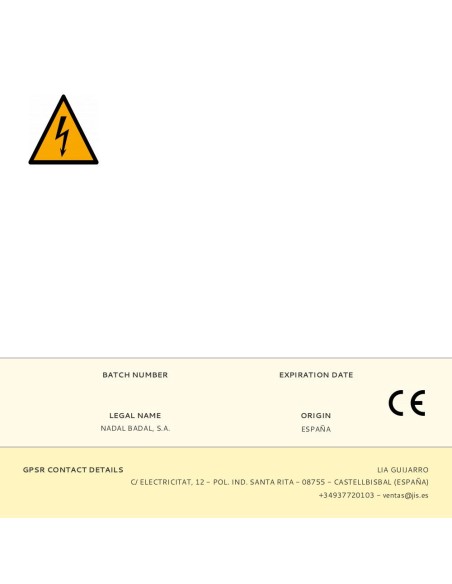 Cierre electrico simetrico 12v ac/dc apertura standard 1410-r/b jis