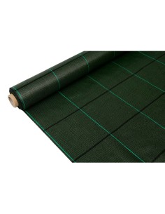 Malla antihierba 100 gr/m² 2 x 25 m color verde
