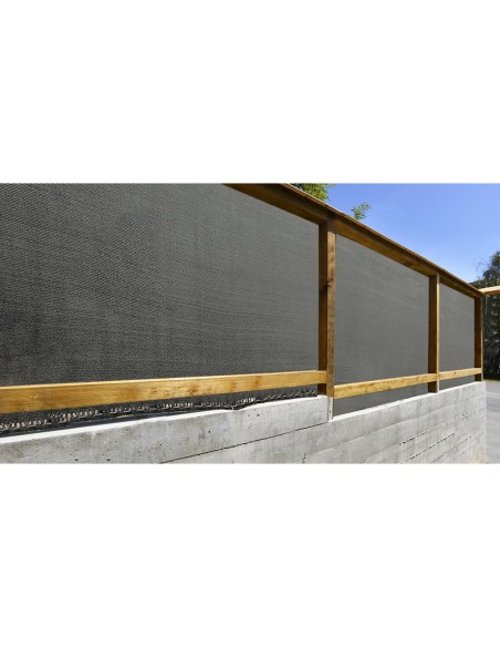 Malla de ocultacion premium antracita 2x5m fun&go