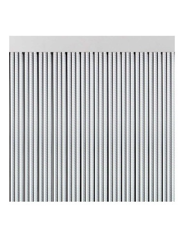Cortina para puerta cinta s-350 color negra 90x210cm a01460 acudam