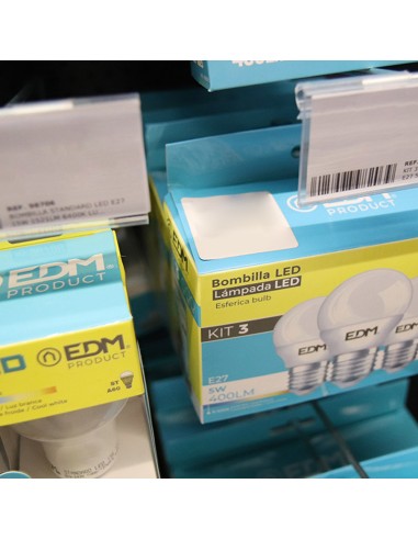 Pack 2000 etiquetas anti robo 410 blanca...