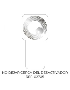 Pack 500 etiquetas anti robo super flag tag 2928 10145617 checkpoint