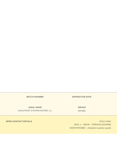 Caja anti robo alargada para artículos 9231601...