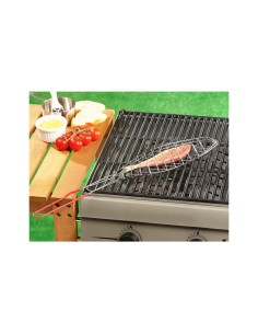 Parrilla para pescado inoxidable 13,5 x 42,5 cm 2