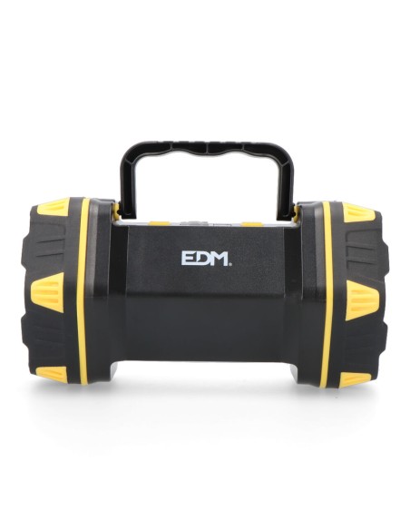 Linterna de mano led recargable 3 puntos de luz