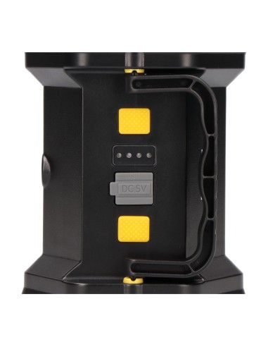 Linterna de mano led recargable 3 puntos de luz