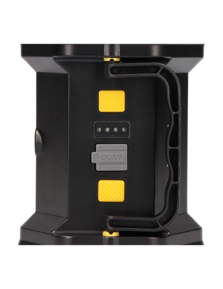 Linterna de mano led recargable 3 puntos de luz