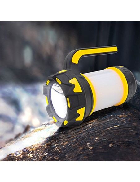 Linterna de mano ultraligera led recargable 4w