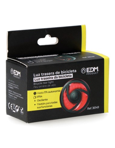 Luz led trasera de bicicleta