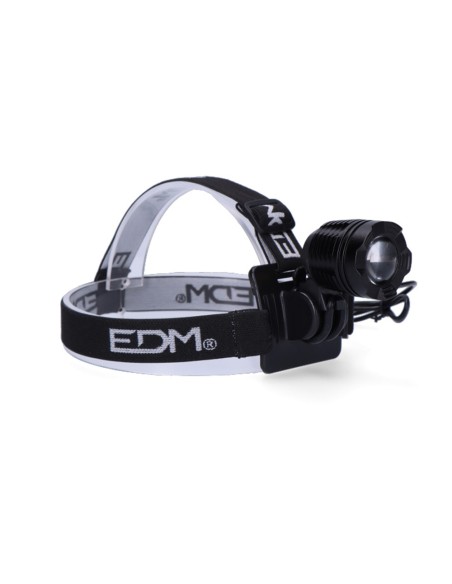 Foco led de aluminio recargable 180lm, 50lm, flash. función frontal / bicicleta