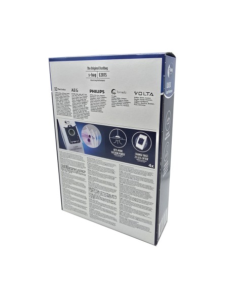 Bolsa de recambio para aspirador electrolux, philips, aeg
