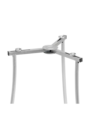 Tripode regulable para quemador. altura 70 cm