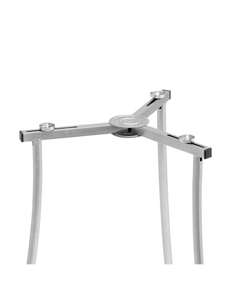 Tripode regulable para quemador. altura 70 cm