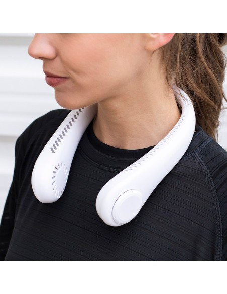 Ventilador de cuello recargable usb