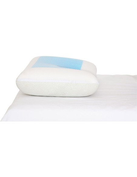 Almohada ergonómica con gel refrescante