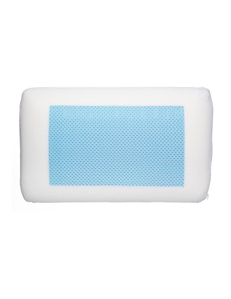 Almohada ergonómica con gel refrescante
