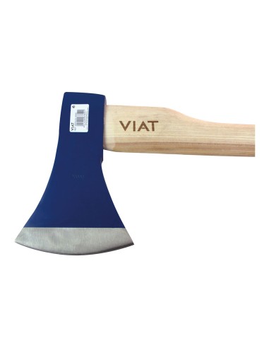 Hacha europea con mango de madera de haya....