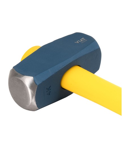 Maza con mango de fibra para trabajos de demolición y golpeo. vt2004 viat