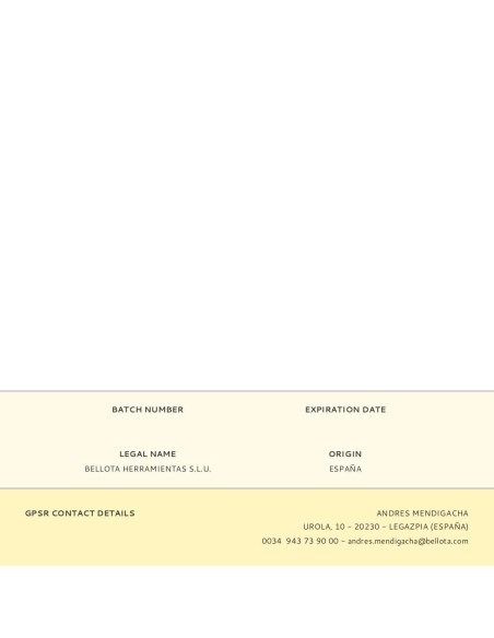 Llana recta para acabado. vt8611 viat