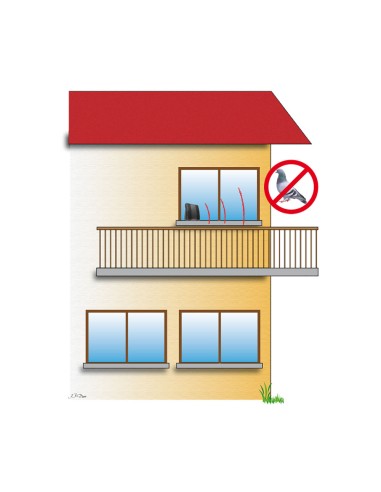 Ahuyentador sonoro especial para palomas weitech