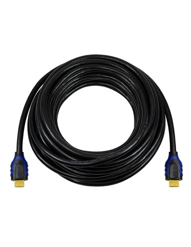 Cable hdmi 1m 2.0 con ethernet, 4k2k/60hz, negro