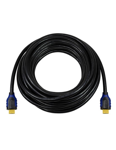 Cable hdmi 1m 2.0 con ethernet, 4k2k/60hz, negro