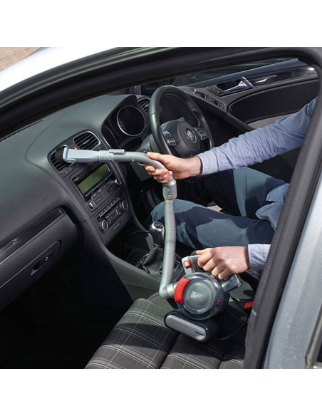 Aspirador de coche flexi 12v con accesorios. pd1200av-xj black+decker
