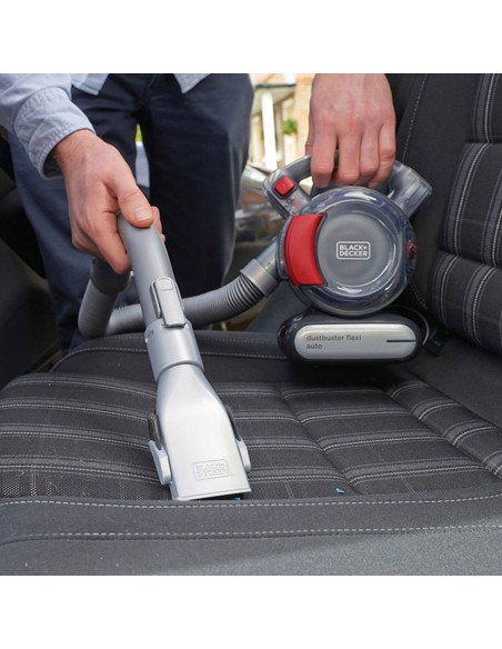 Aspirador de coche flexi 12v con accesorios. pd1200av-xj black+decker