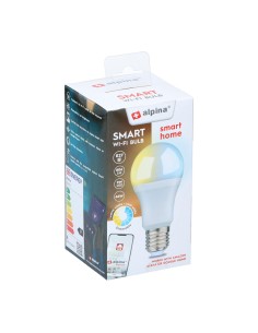 Bombilla e27 9 w 2700-6500 k wifi 2