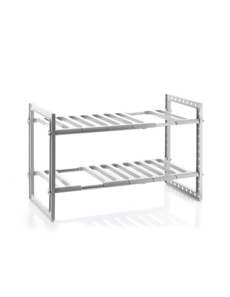 Estantería extensible 37,5-66,5cm para fregadero shibblek 2 estantes v0103677 innovagoods