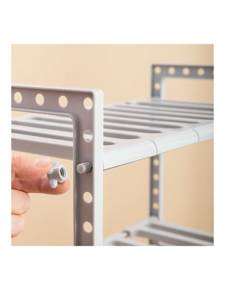 Estantería extensible 37,5-66,5cm para fregadero shibblek 2 estantes v0103677 innovagoods