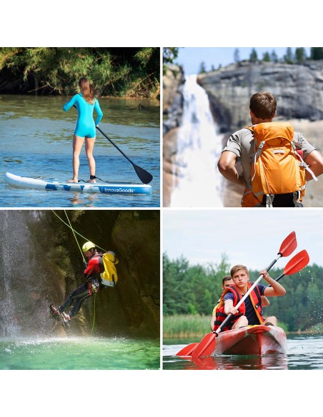 Set de 2 riñoneras impermeables con correa ajustable wannis v0103704 innovagoods