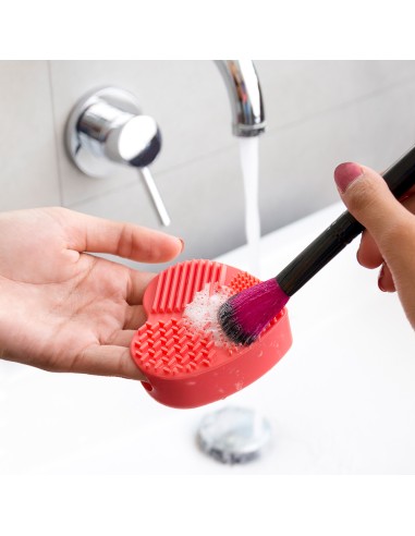 Limpiador de brochas y pinceles de maquillaje...