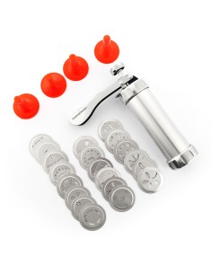 Máquina para hacer galletas y manga pastelera 2 en 1 prekies v0103383 innovagoods 2