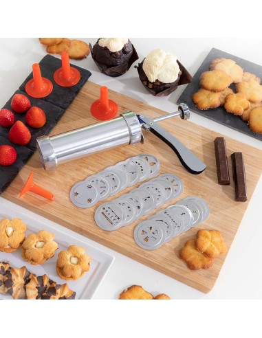 Máquina para hacer galletas y manga pastelera 2...