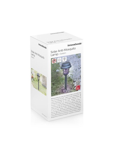 Lámpara solar antimosquitos para jardín garlam...