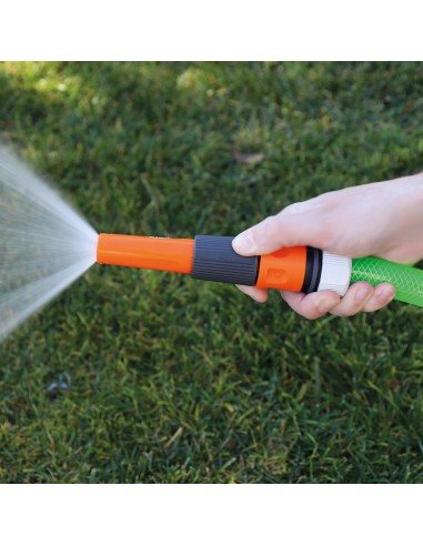 Lanza de riego con enchufe rápido regulable