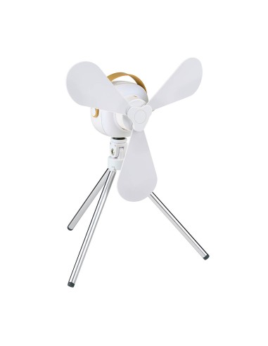 Ventilador portátil, recargable con usb, 3...