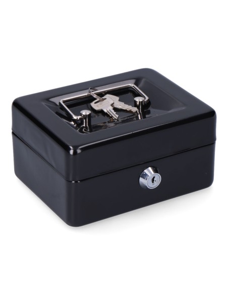 Caja de caudales cfc09 152x118x80mm negro m13393 micel