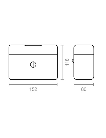 Caja de caudales cfc09 152x118x80mm negro m13393 micel