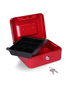 Caja de caudales cfc09 200x160x90mm rojo m13395 micel 2