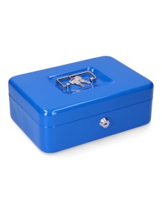 Caja de caudales cfc09 250x180x90mm azul m13397 micel