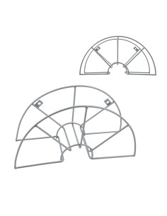 Portamangueras metalico plastificado 43 x 15 x 23 cm
