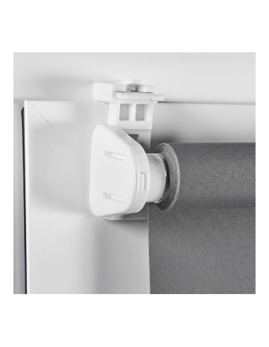Estor enrollable clip & fix 90x180cm gris...