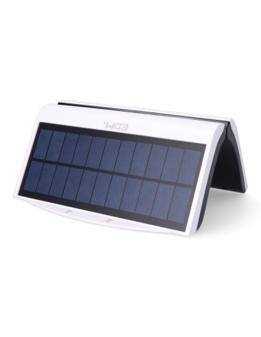 Aplique solar 6w 430lm 6.500k con sensor, color...