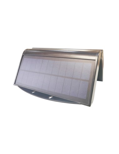 Aplique solar 6w 430lm 6.500k con sensor, color...
