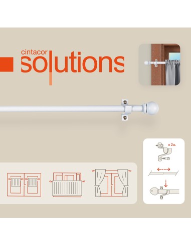 Portavisillo deco esfera blanco 70-120cm...