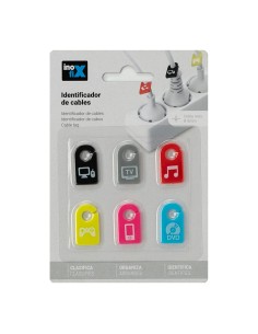 Identificador de cables surtido inofix colores / modelos surtidos 2
