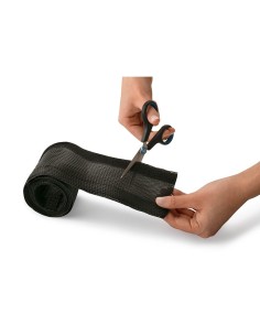 Malla agrupadora de cables 1,5m negro inofix 2